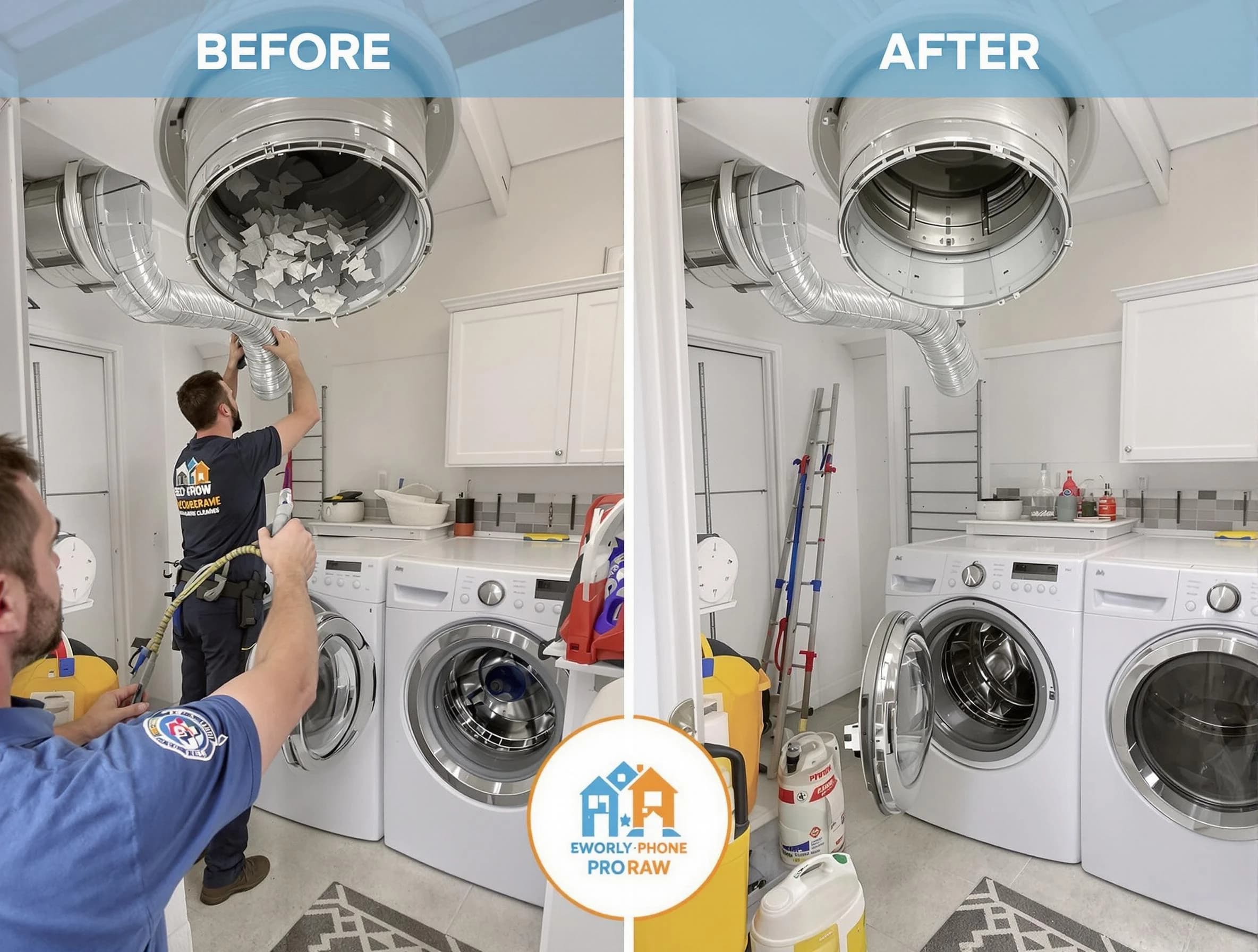 Residential dryer vent cleaning by Braintree Dryer Vent Cleaning in Braintree