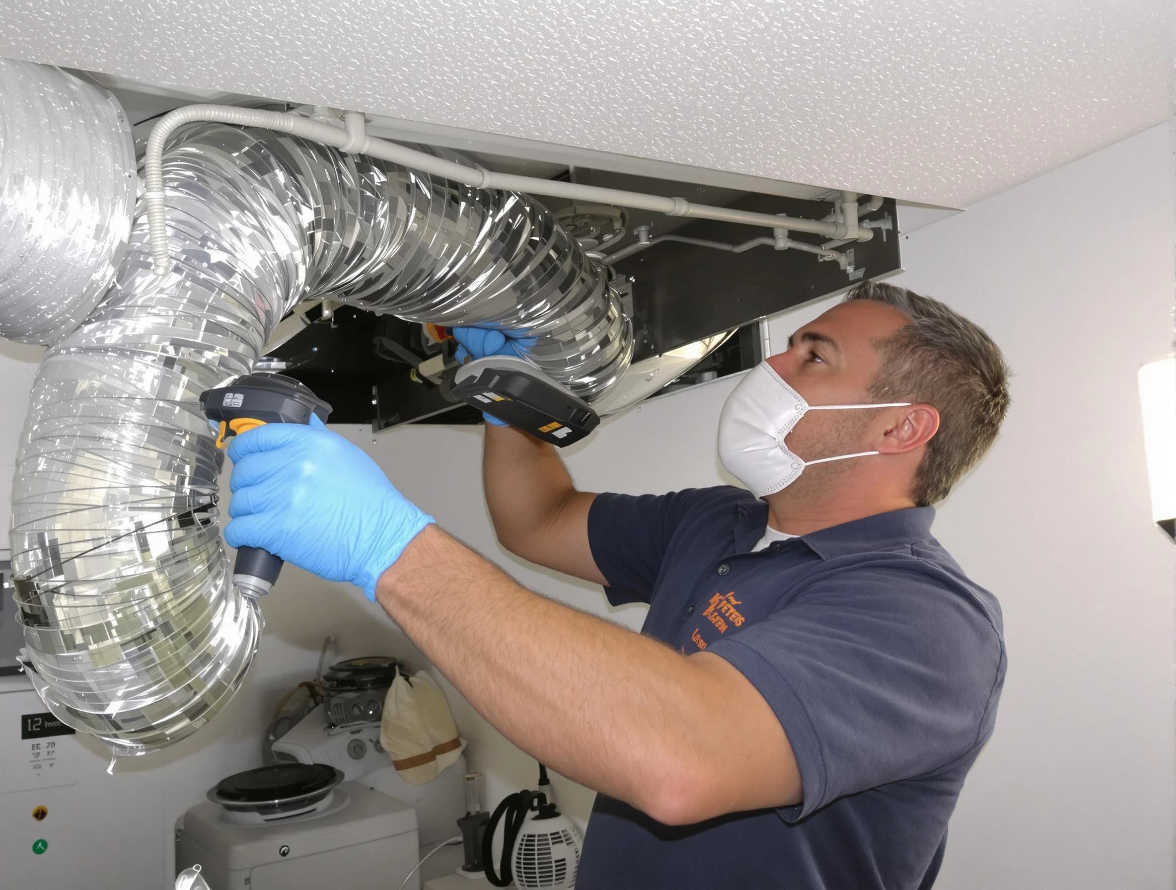 Braintree Dryer Vent Cleaning professional performing thorough residential dryer vent cleaning in Braintree