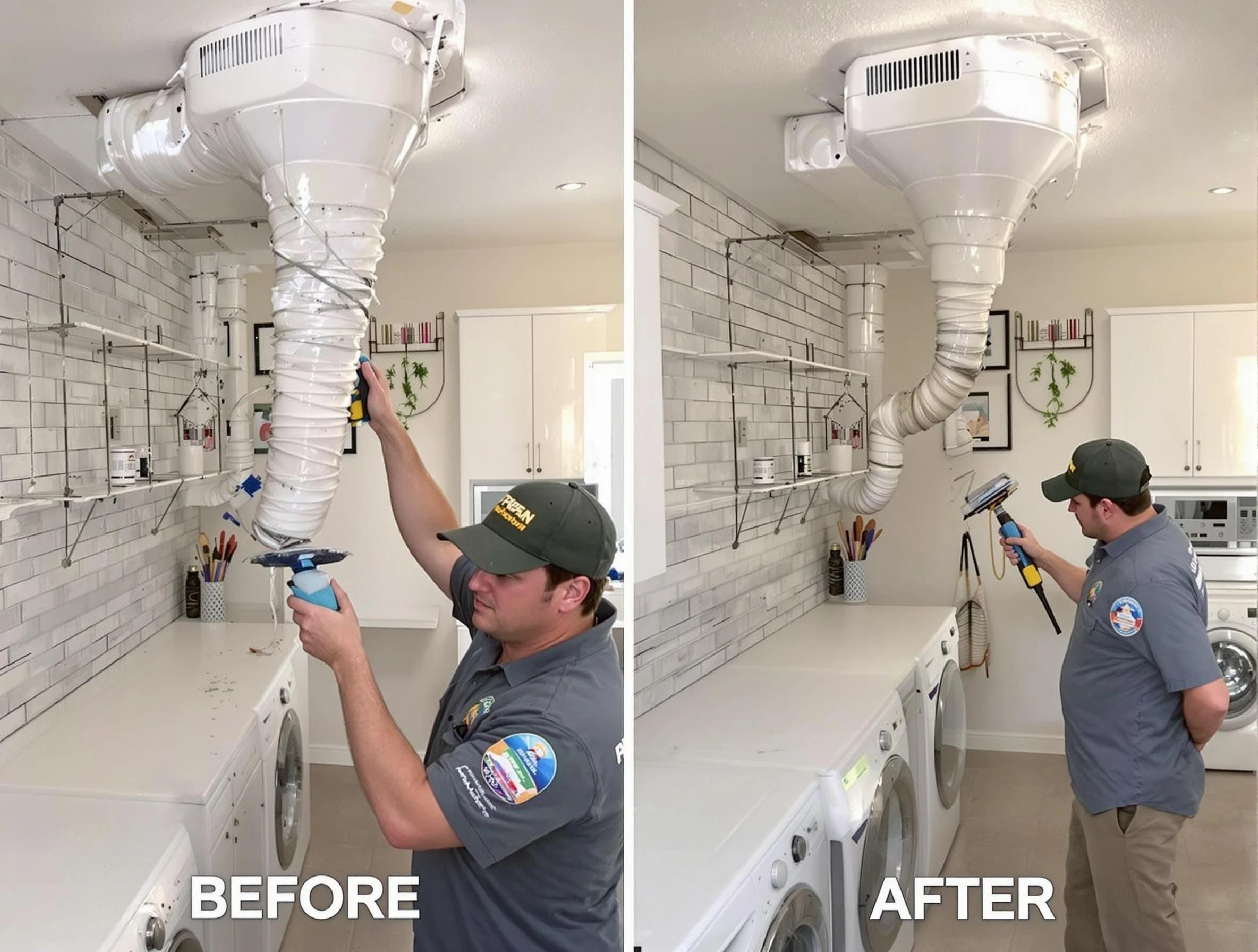 Professional dryer exhaust vent cleaning by Braintree Dryer Vent Cleaning in Braintree